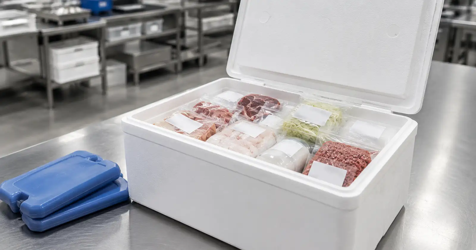 Coleta e acondicionamento de amostra de alimento para análise laboratorial