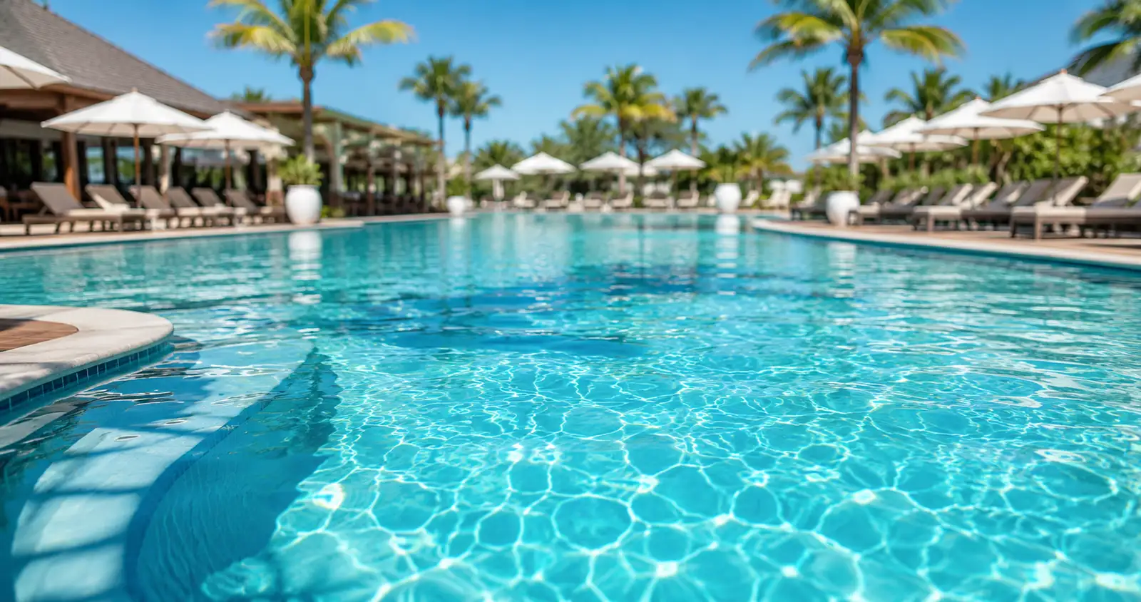 Piscina de uso coletivo em hotel com responsabilidade técnica ativa