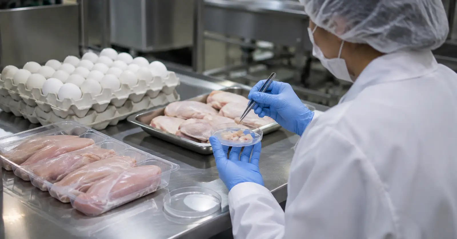 Análise microbiológica de Salmonella em amostra de alimento