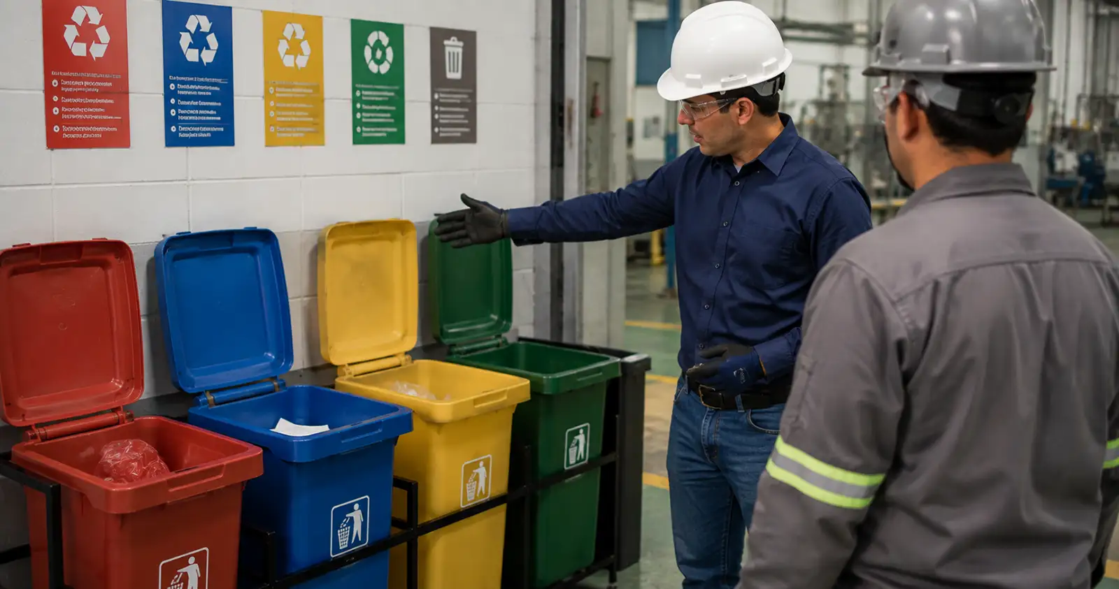 Treinamento de gestão de resíduos sólidos em ambiente corporativo