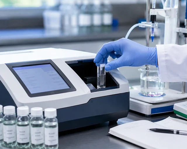 Análise físico-química da água